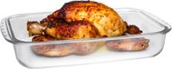 Marinex Ovenschaal van borosilicaat glas - rechthoek - 5.0 Liter - 40 x 25 x 7 cm - serveerschaal