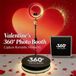 SNQP Bruiloft- en feestfotografie-artikel 360 Selfie Booth met selfieplatform. Draagbare mini. 360 Selfie Booth 80 cm x 100 cm