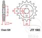 Jt Sprockets 520 Jtf1903.14 Steel Voortandwiel Zilver 14t