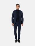 Thomas Goodwin Kaiser Fashion Thomas Goodwin Slim-fit pak, 2-delig, navy, polyester, wol, elastaan