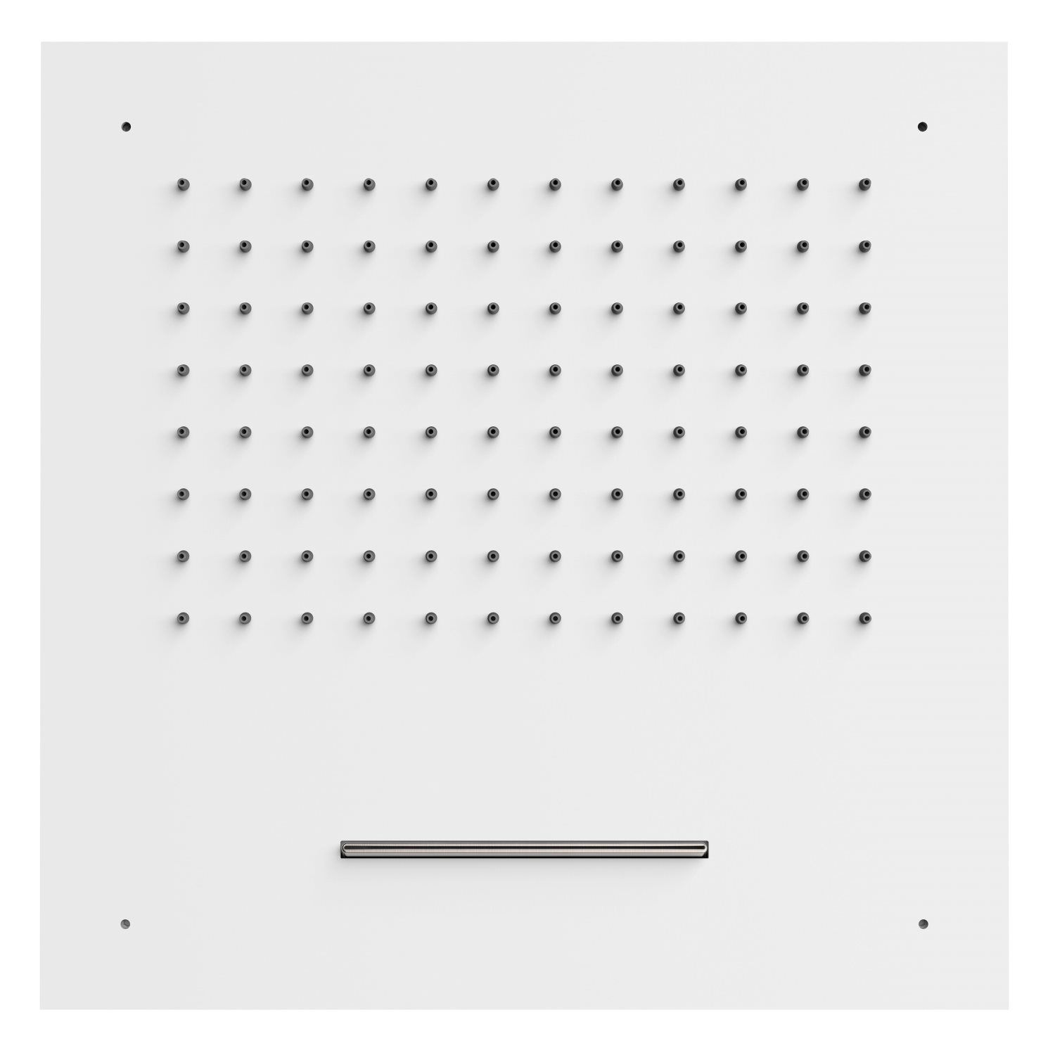 Tres Hoofddouche tres plafond met waterval 50x50 cm mat wit - 8429546479941