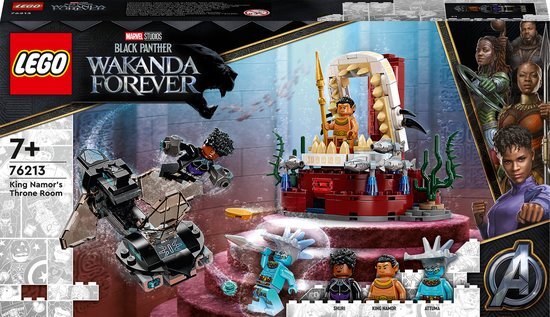 lego Super Heroes Koning Namor’s troonzaal 76213