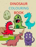 Livre de coloriage pour enfants dinosaure