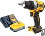 DeWalt DCD 800 H1 Perceuse sans fil 18 V 90 Nm borstelloos + 1x Powerstack batterie 5.0 Ah + lader