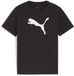 Puma Kinder Shirt TeamRISE Logo Jersey Cotton Jr 658707 Puma Black-Puma White-176
