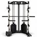 PH Fitness Hoek Multi Gym – Machine Smith avec système de câbles double – Pile de poids de 160 kg (2×80 kg) – Barre de traction et station de dips – Conception d'angle compacte – Max 300 kg – Station de musculation pour la maison