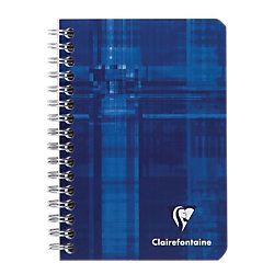 Clairefontaine Spiraalschrift Wit Geruit A7 14 x 9 cm 90 gm 90 vellen