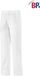 BP BP 1645-130-21-Ln Unisex Broek Wit Katoen Maat L