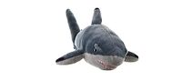 Wild Republic 22484 Pluche zwarte kanthaai, Cuddlekins knuffeldier, pluche dier, 60 cm, grijs
