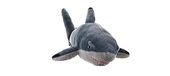 Wild Republic 22484 Pluche zwarte kanthaai, Cuddlekins knuffeldier, pluche dier, 60 cm, grijs