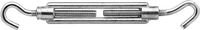 Dulimex B.V. Spanschroef - argent - RVS - 9 cm - tendeur crochet-crochet