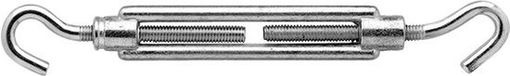 Dulimex B.V. Spanschroef - argent - RVS - 9 cm - tendeur crochet-crochet