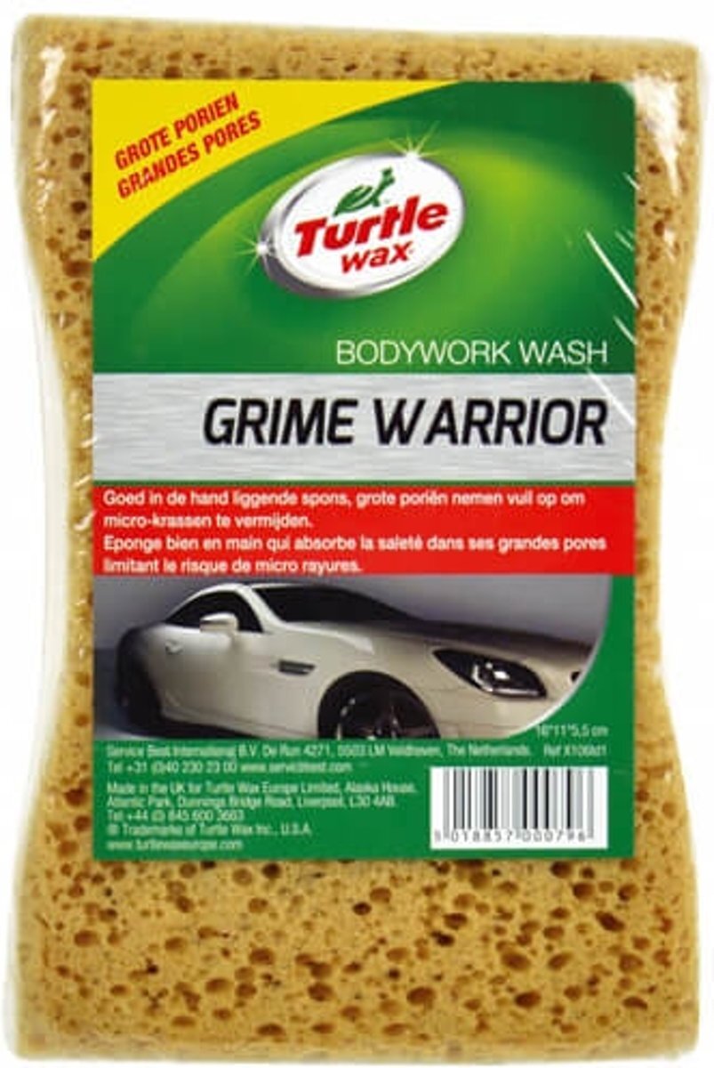 Turtle Wax Heavy Duty Spons - Afneem Spons Autospons Wasspons