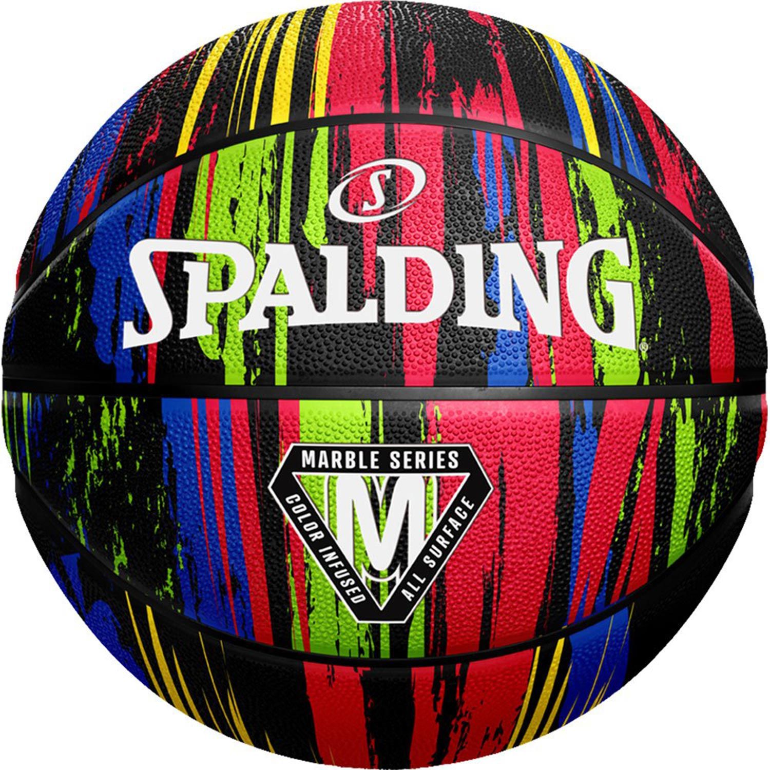 Spalding Marble Rainbow Basketball - Size 7