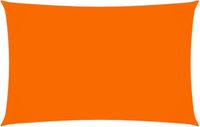 vidaXL - Schaduwdoek - rechthoekig - 3x6 m - Oxford stof - Oranje