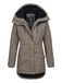 NAVAHOO Veste d'hiver 'N038' marron