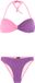 Protest PRTScar Bandeau Bikini Set Dames Paars