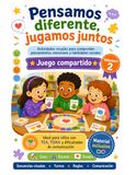 Pensamos diferente, jugamos juntos Vol. 2: Actividades visuales para comprender pensamientos, emociones y habilidades sociales en niños con TEA, TDAH y dificultades de comunicación