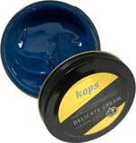 Kaps Schoencreme - schoensmeer - verzorgt het leer en geeft glans - Jeansblauw - 50ml