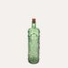 KEYHOMESTORE | Bouteille avec bouchon en liège, vert-jaune, H.30x8 cm