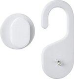 Wenko Shampoo-flessenhouder - 3.5 cm - Wit - 2-delig