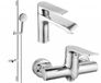 Mexen Pecos DS75 set de douche, chrome