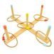 TP Toys Houten ring Toss Game FSC Outdoor Fairground Game voor kinderen leeftijden 3+ Fun 2-4+ Player Classic Ring Toss Game voor binnen of buiten spelen