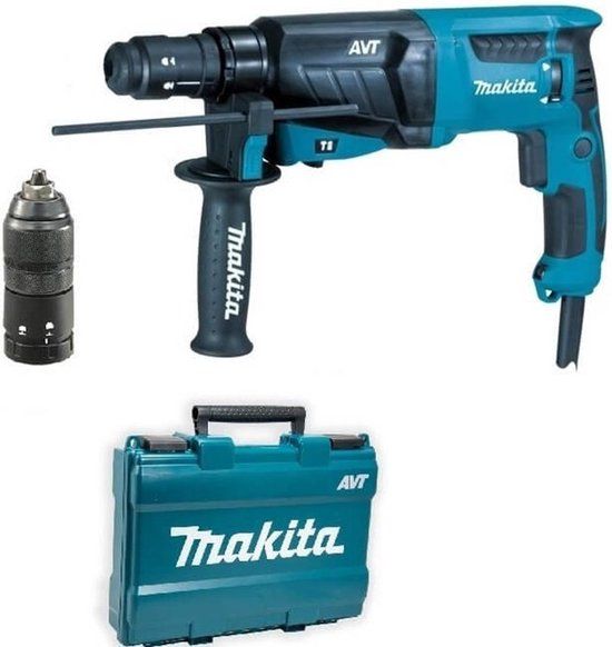 Makita HR2631FT Combihamer - 800W - SDS-plus boorkop - Incl. koffer