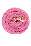 Weaver Leather Katoenen leidtouw, roze/blauw, 1,6 cm x 3 m