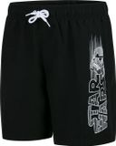 Speedo Star Wars Storm Trooper Graphic Leisure Maillot de bain Junior Short de bain - Taille 140 - Unisexe - Noir/Blanc