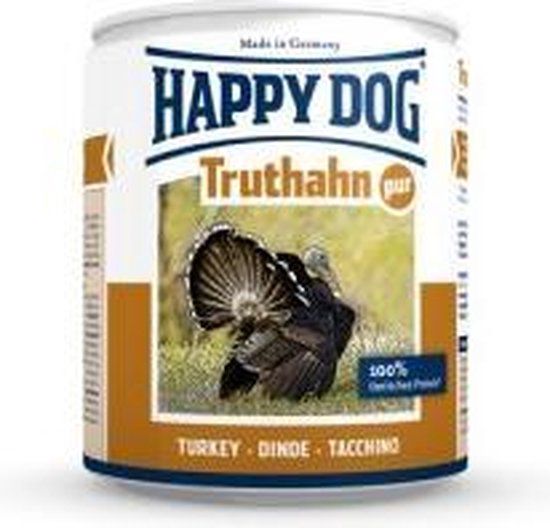 HappyDog Sensible Pure Texas - Kalkoen - 6 x 800 g