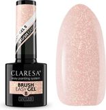 Claresa Brush Easy Gel 8 5ml Beige Glitters