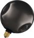 Osram DECOR LED LAMP IN ELECTRO GLASS LARGE BLACK