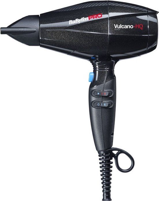 BaByliss Pro Vulcano HQ Ionic Hair Dryer - 2400W - Black