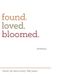 found.loved.bloomed. (meow) Hardcover