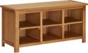 vidaXL Schoenenrek 90x37x45 cm massief eikenhout