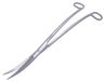 Ciseaux pour plantes d'aquarium - 25 cm - Acier inoxydable - Argent