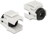 Delock 86337 - Keystone module Toslink (v) - Toslink (v) / wit - 1 m