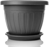 PARENCE.- Kleine steelpan met schotel - 17 cm steelpan met onderzetter