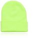 LGT JWLS Dames Beanie Fel Geel Katoen One Size
