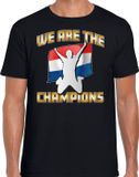 Bellatio Decorations Nederland voetbal supporter shirt heren zwart M