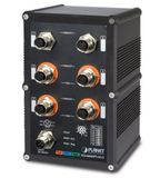 PLANET IGS-604HPT-M12 Switch réseau géré L2+ Power over Ethernet (PoE) Noir