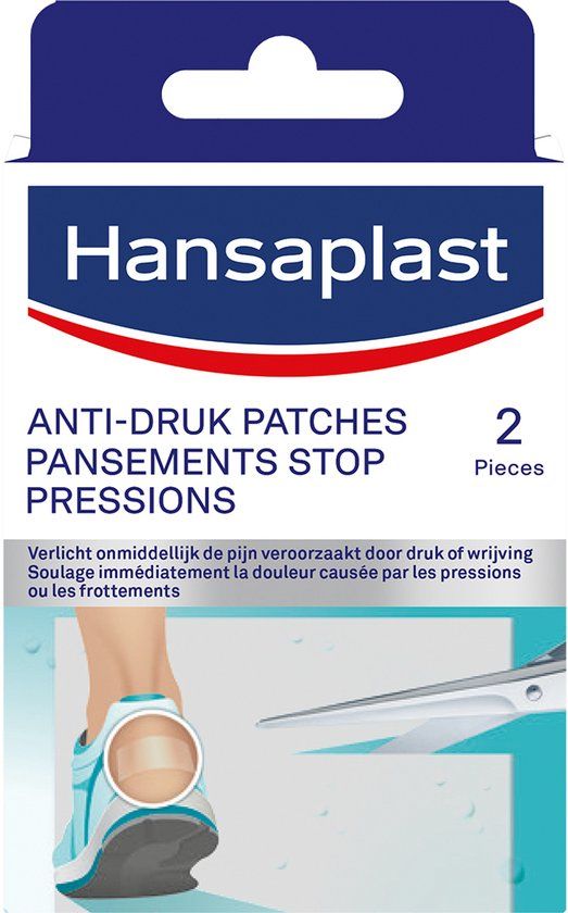 Hansaplast Anti-Druk Patches - 2 Stuks