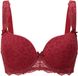 LingaDore DAILY T-Shirt BH - Ruby wine jacquard - 70G