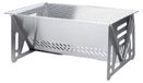 StarTech Koolgrill - Opvouwbare campinggrill - RVS - Draagbaar - 40 x 24 x 17 cm - Zilver