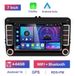 VW Golf, Passat, Polo en andere modellen - Système multimédia Android 2-DIN - Écran tactile de 17,8 cm - CarPlay & Android Auto - 4 Go de RAM - 64 Go de stockage - Android 13