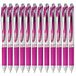 Pentel EnerGel XM BL77 gelpen met drukmechanisme, magenta (12 stuks)