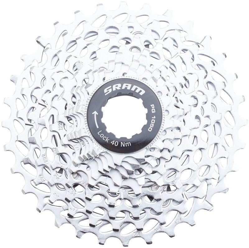 SRAM PowerGlide 1050 Cassette - 10 Speed - 12-32T - Silver