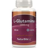 Naturbite L-Glutamine 1000mg 60 gélules