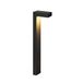 Norlys Potelet LED asymétrique Asker, 55 cm, noir